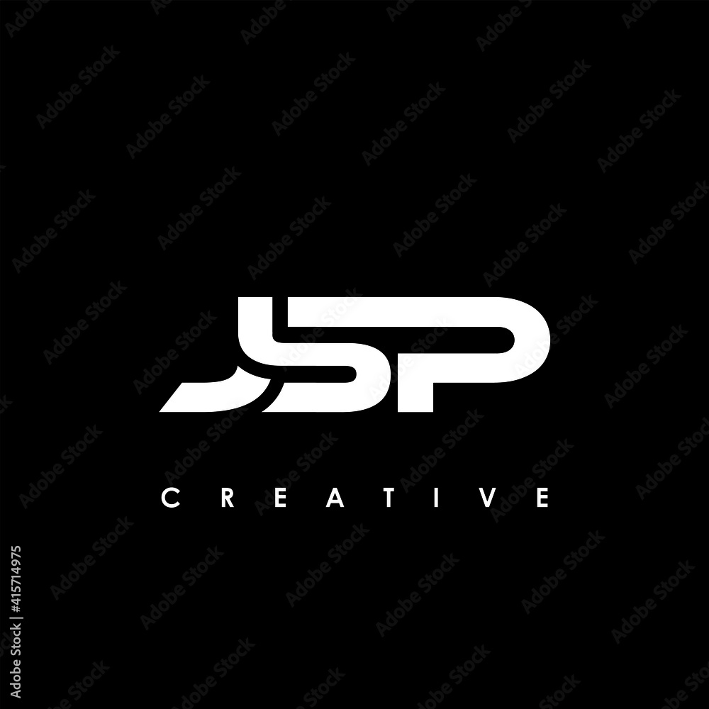 JSP Letter Initial Logo Design Template Vector Illustration JSP Letter Initial Logo Design Template Vector Illustration