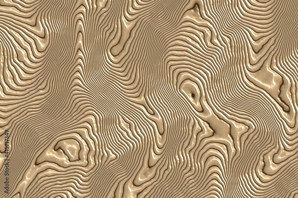 ridged skin texture design