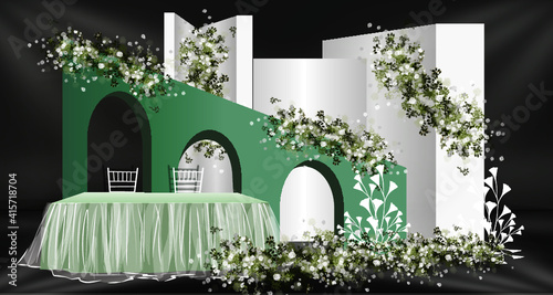 Mori Wedding Sign-in Design