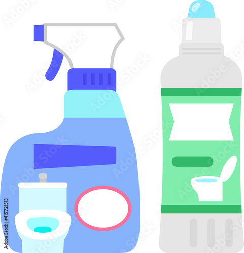 トイレ用洗剤のボトル