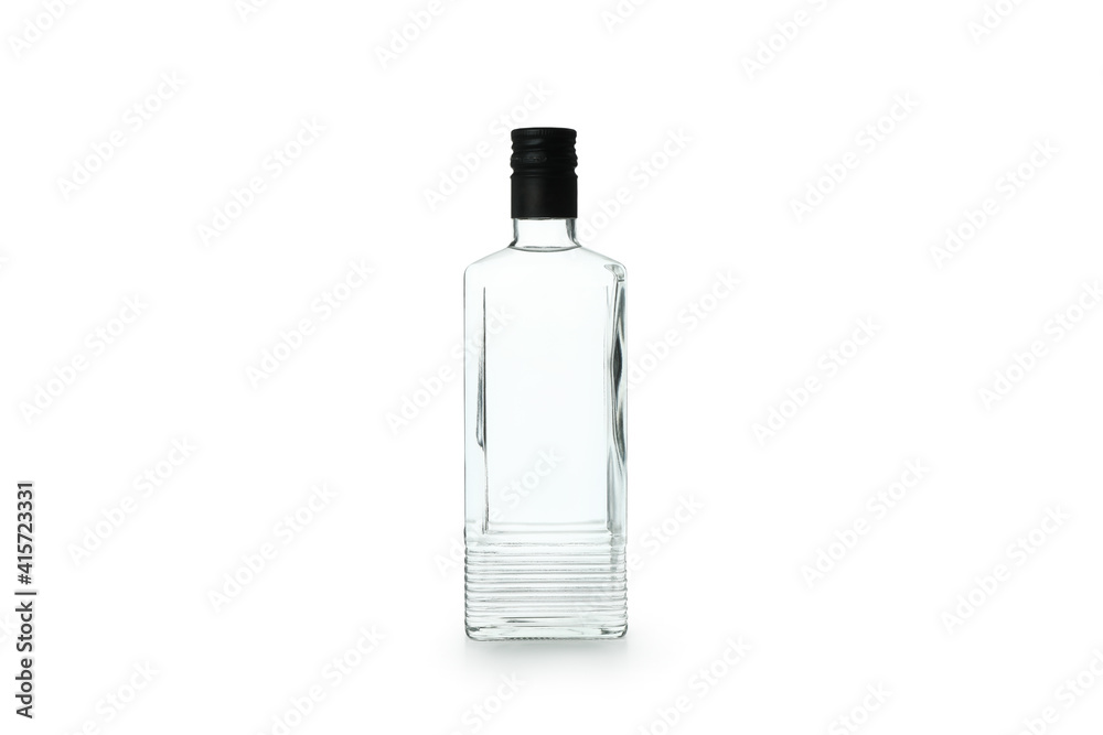 Blank bottle of vodka isolated on white background Stock 写真 Adobe Stock