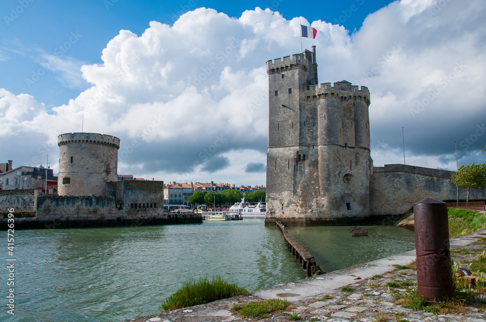 La Rochelle  ville côtière du sud-ouest de la France