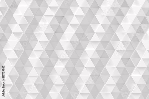 Abstract geometric background made of chaotic triangle surface polygons.