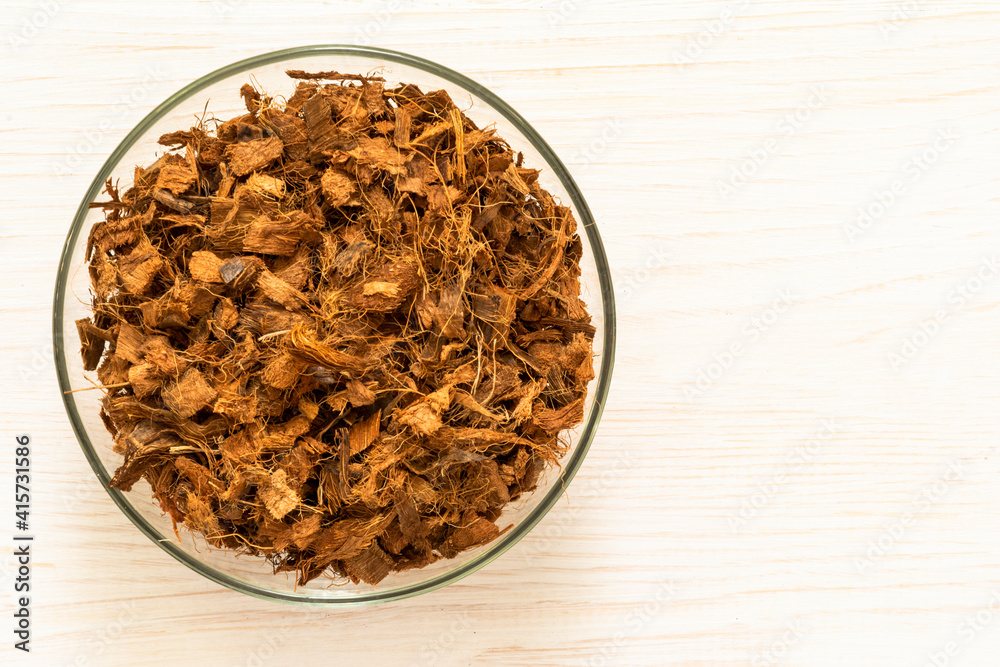 Coconut Husk Chips or coconut shell chips. Commonly used as soil improvement or conditioner material. Coconut Husk Chips or coconut shell chips. Commonly used as soil improvement or conditioner material.