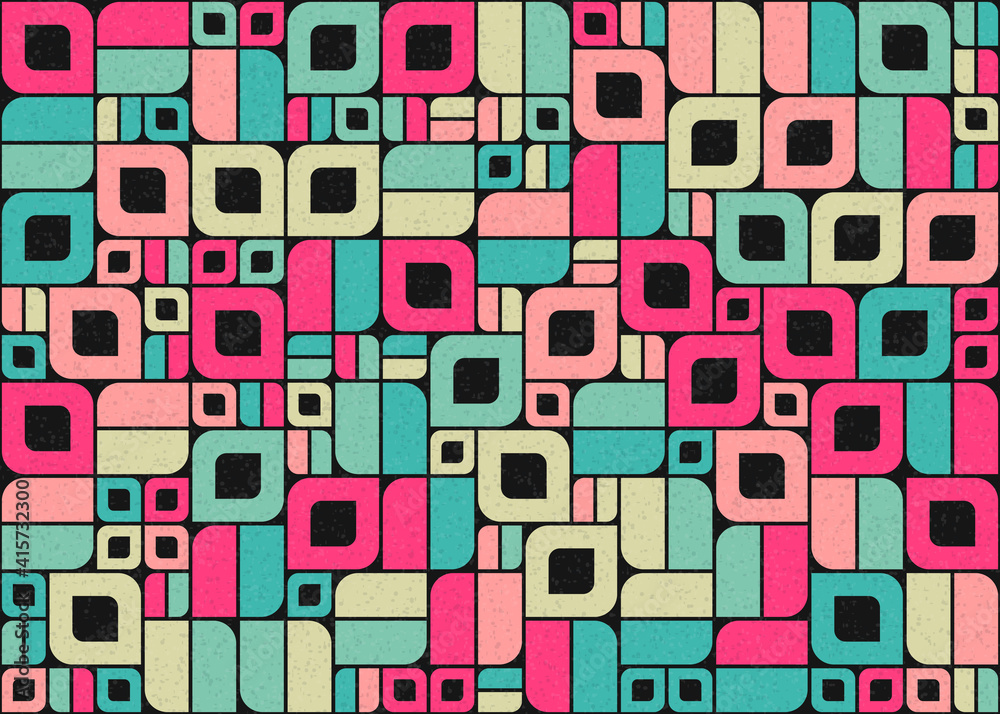 Abstract Geometric Pattern generative computational art illustration Abstract Geometric Pattern generative computational art illustration