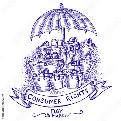 World Consumer Rights Day, poster and banner