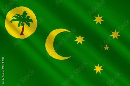 Flag of Territory of the Cocos (Keeling) Islands © diquesvet