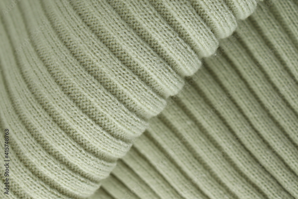 green knit fabric texture background Stock Photo Adobe Stock