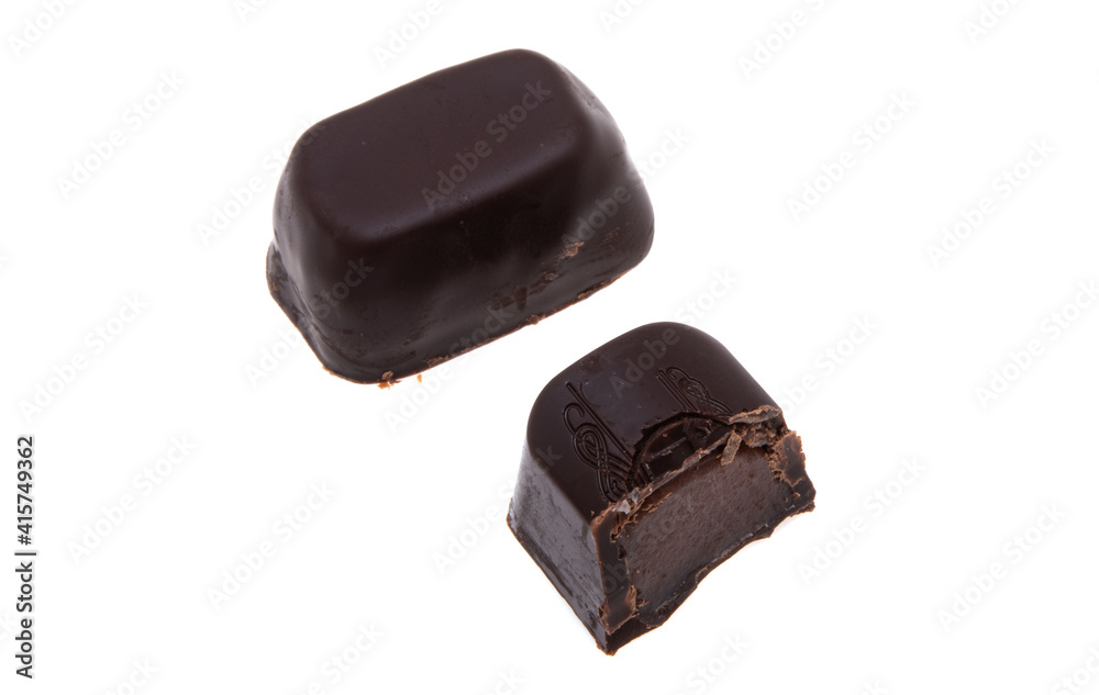 chocolate candy isolated chocolate candy isolated