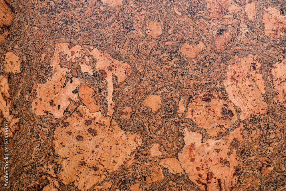 Fototapeta premium Brown cork board background texture