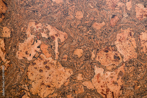 Brown cork board background texture