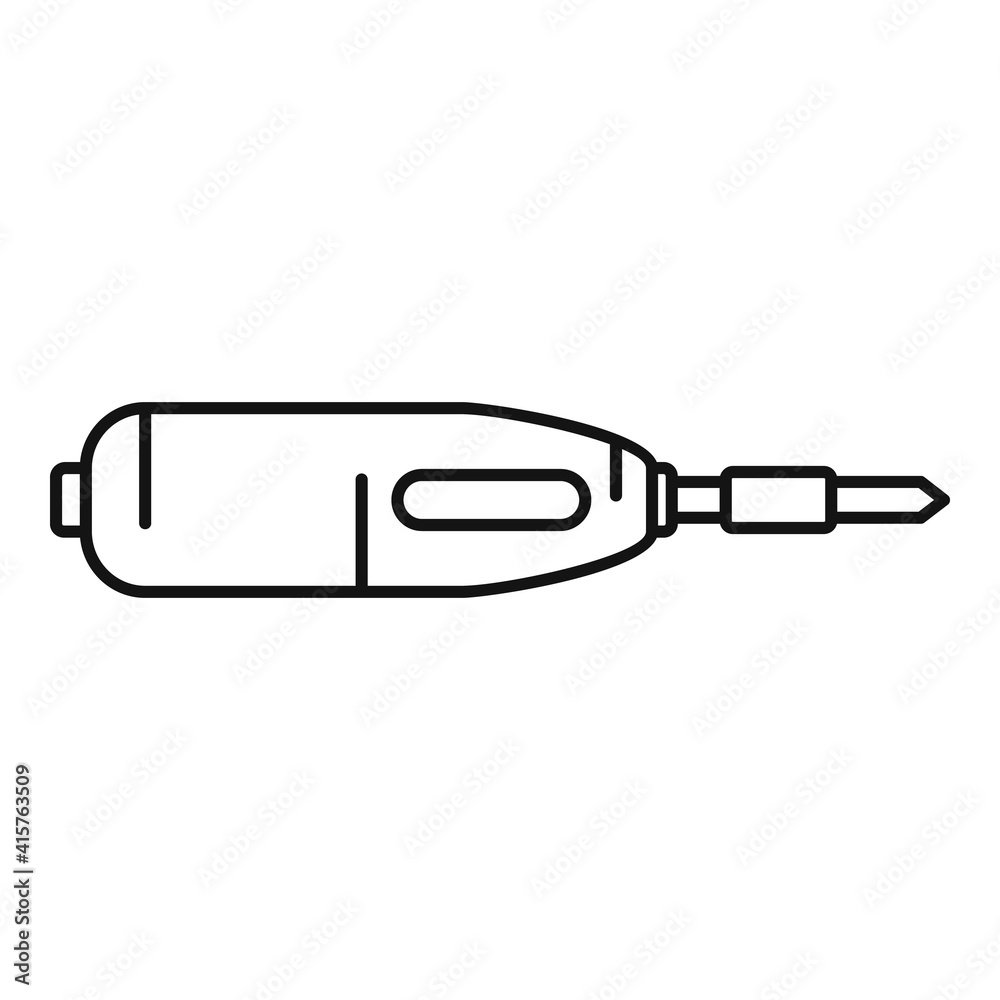 Soldering instrument icon. Outline soldering instrument vector icon for web design isolated on white background Soldering instrument icon. Outline soldering instrument vector icon for web design isolated on white background