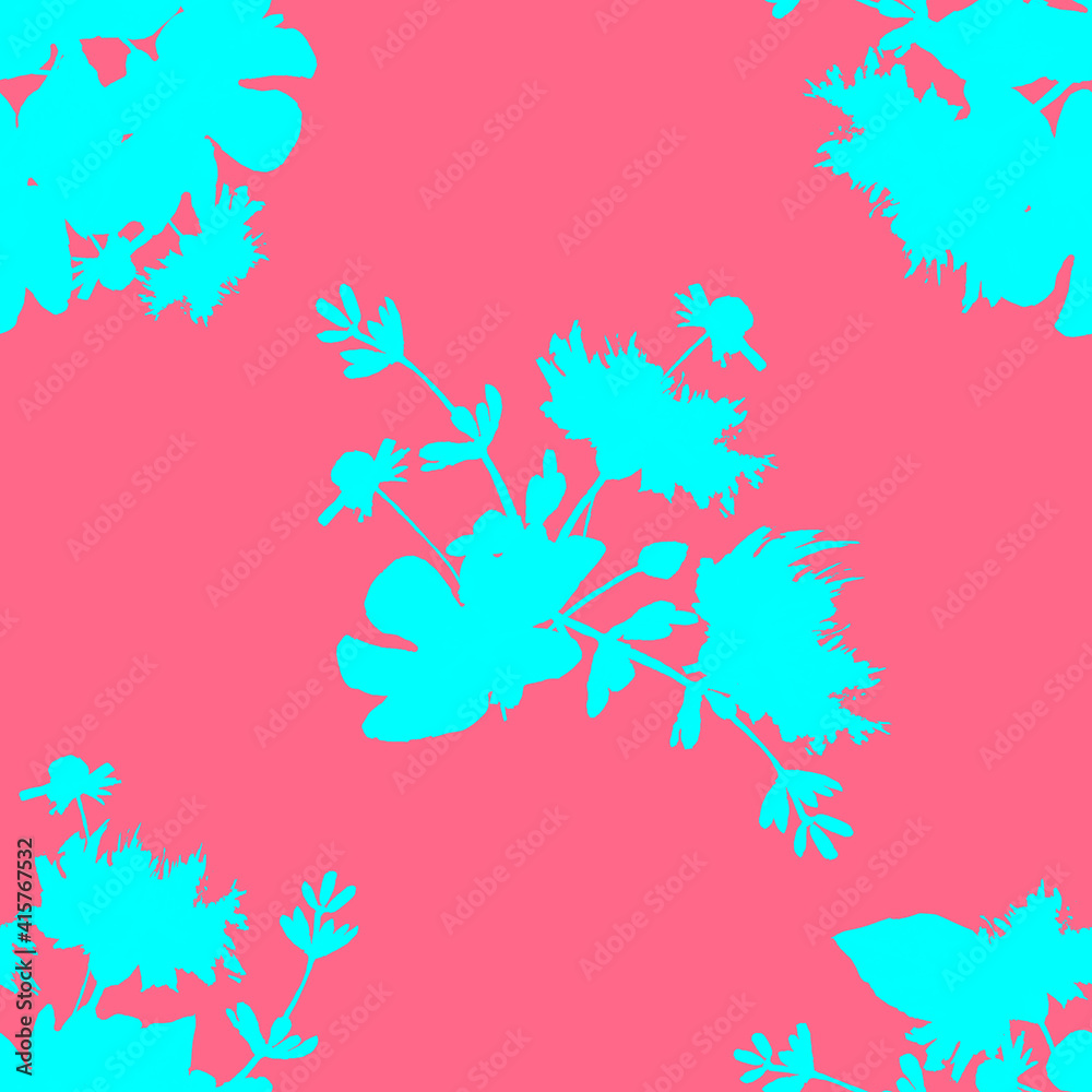 floral botanical seamless pattern
