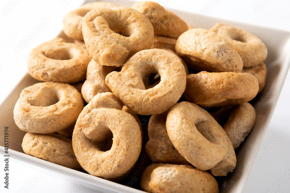 Taralli pugliesi, cucina tradizionale Italiana 