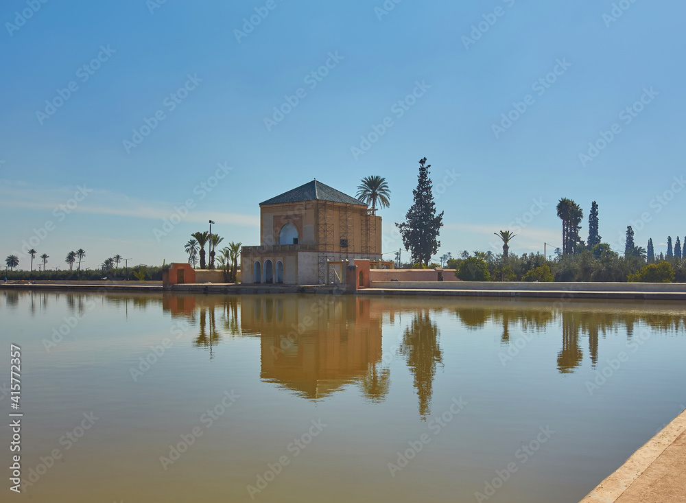 Obraz premium the Menara Garden, Marrakech