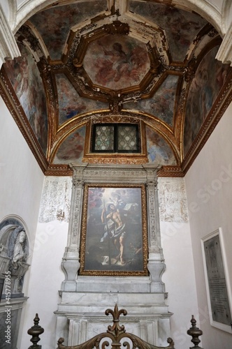 Napoli - Cappella di San Cristoforo della Chiesa di Sant'Anna dei Lombardi