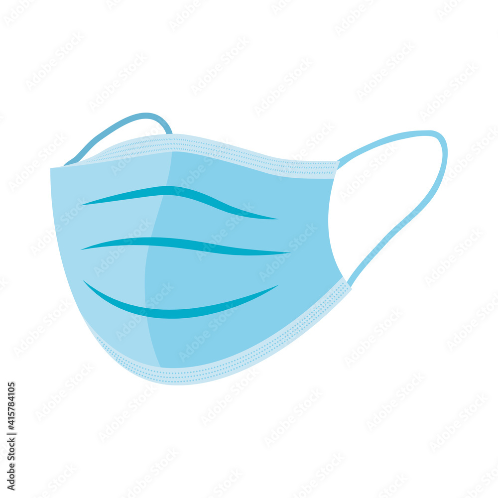medical mask accessory isolated icon medical mask accessory isolated icon