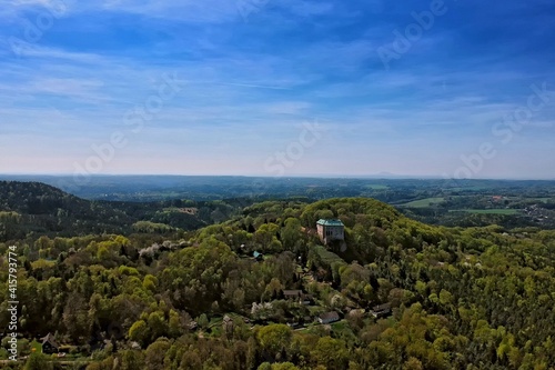 View on the beautiful landscape 