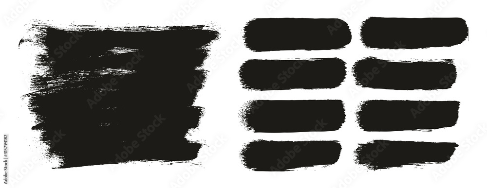 Round Sponge Thick Artist Brush Long Background & Straight Lines Mix High Detail Abstract Vector Background Mix Set Round Sponge Thick Artist Brush Long Background & Straight Lines Mix High Detail Abstract Vector Background Mix Set