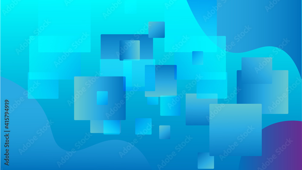 Modern blue background