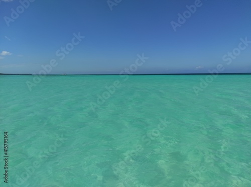 Mar Caribe. Punta Cana. Isla Saona