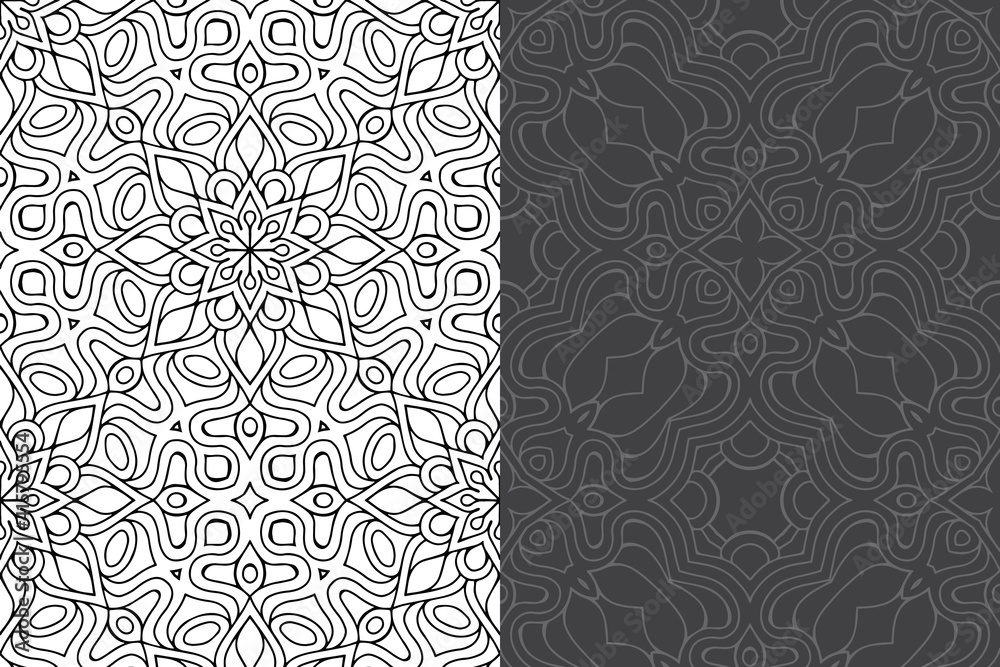 Fototapeta premium Mandala Ornament Pattern. Vintage decorative elements