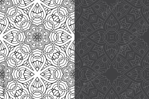 Mandala Ornament Pattern. Vintage decorative elements