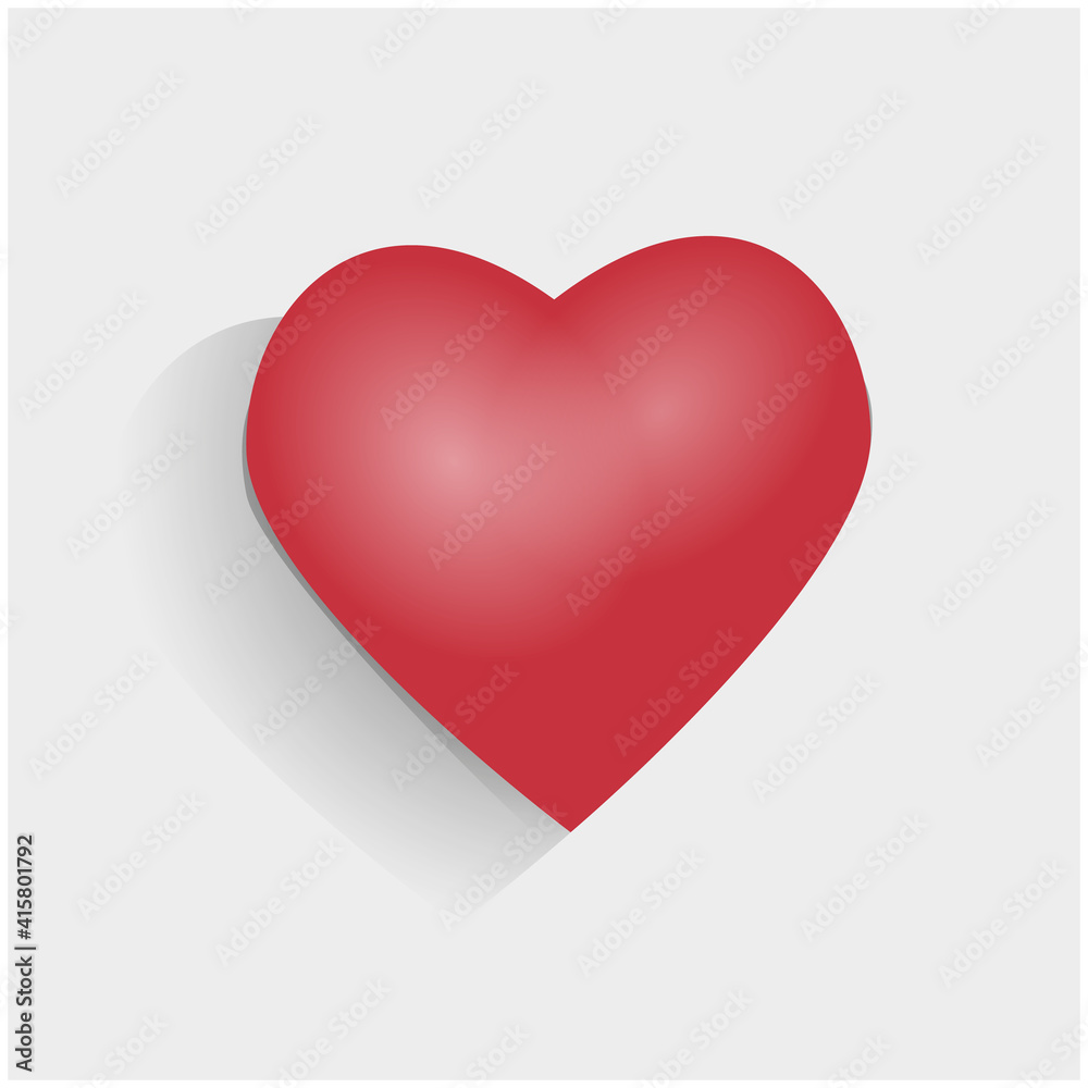 Heart design (Love) vector shape