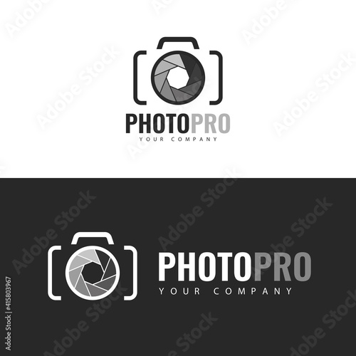 Photo Studio Logo design. Template logo
