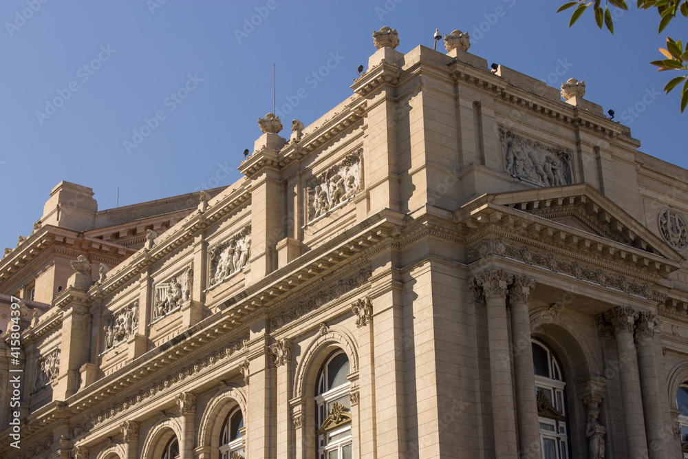 Obraz premium The architecture of buenos aires city captured during a walk