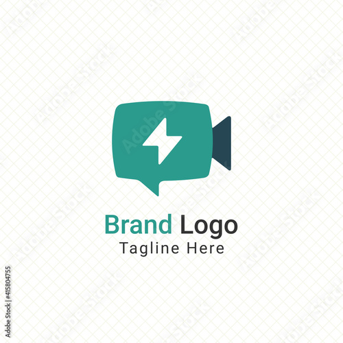 flash video editor logo vector graphic design