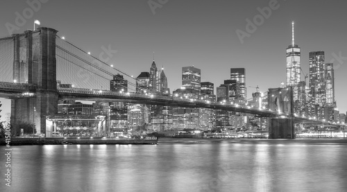 Brooklyn Bridge at Night, NYC