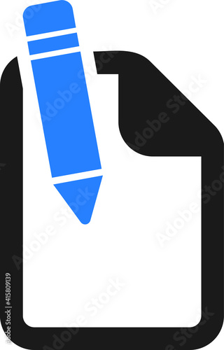 edit icon. register icon vector