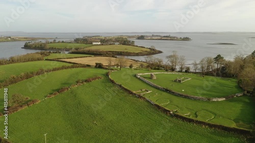 Nendrum Monastery on Mahee Island Northern Ireland