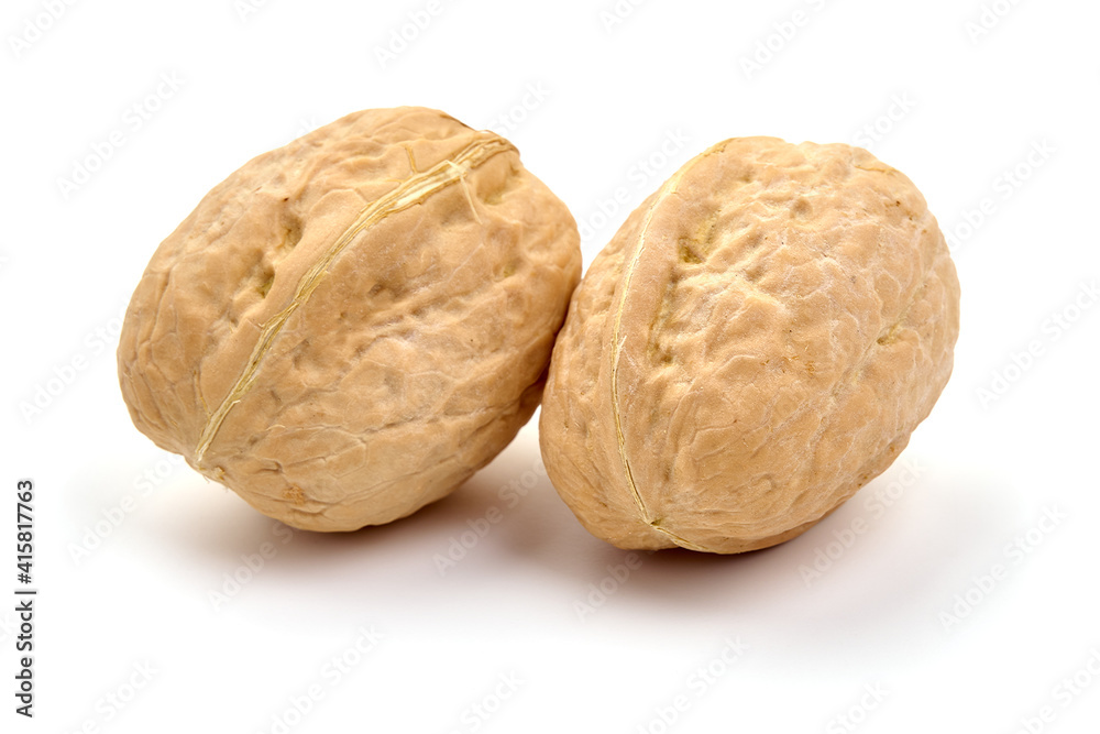 Walnuts, isolated on white background. High resolution image Walnuts, isolated on white background. High resolution image
