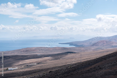 Lanzarote sunny islands sea landscape