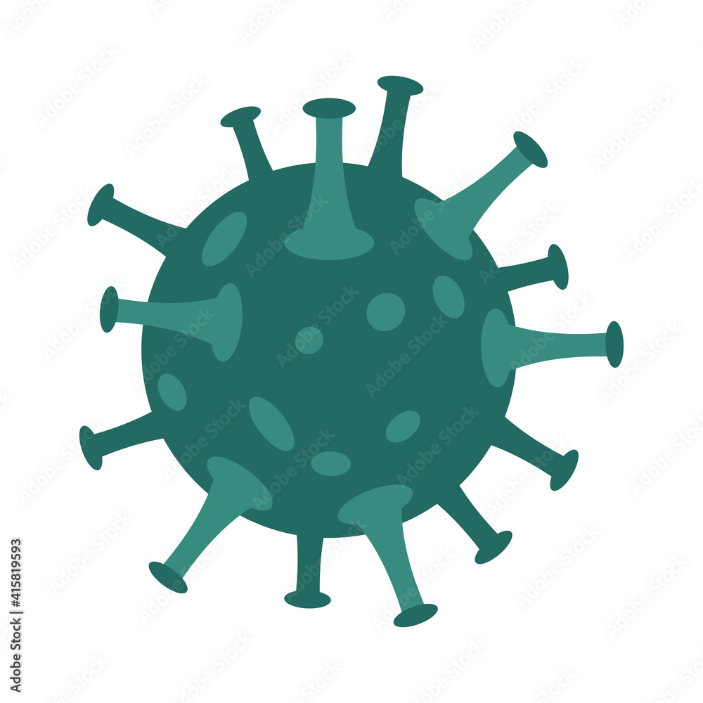 covid19 particle virus isometric icon covid19 particle virus isometric icon