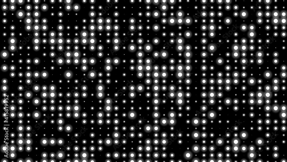 Dot white black pattern gradient texture background. Abstract technology big data digital background. 3d rendering. Dot white black pattern gradient texture background. Abstract technology big data digital background. 3d rendering.