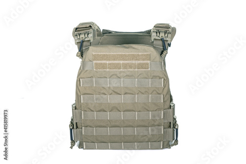 Принти на полотні Bulletproof vest, Tactical body armor and bulletproof vests hidden with addition