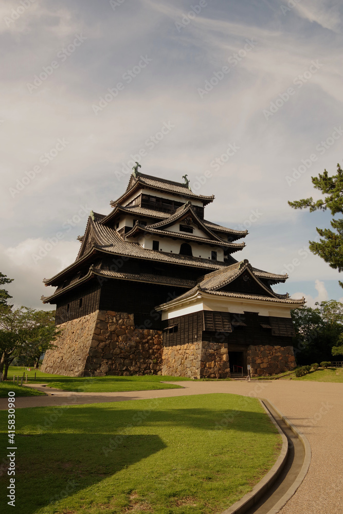 松江城　日本のお城　歴史的建造物