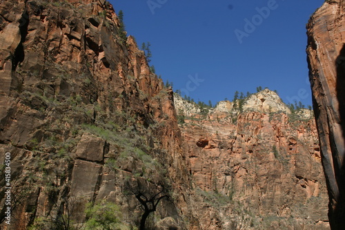 Landscape Southwest United States Bluffs with Shear Cliffs photo