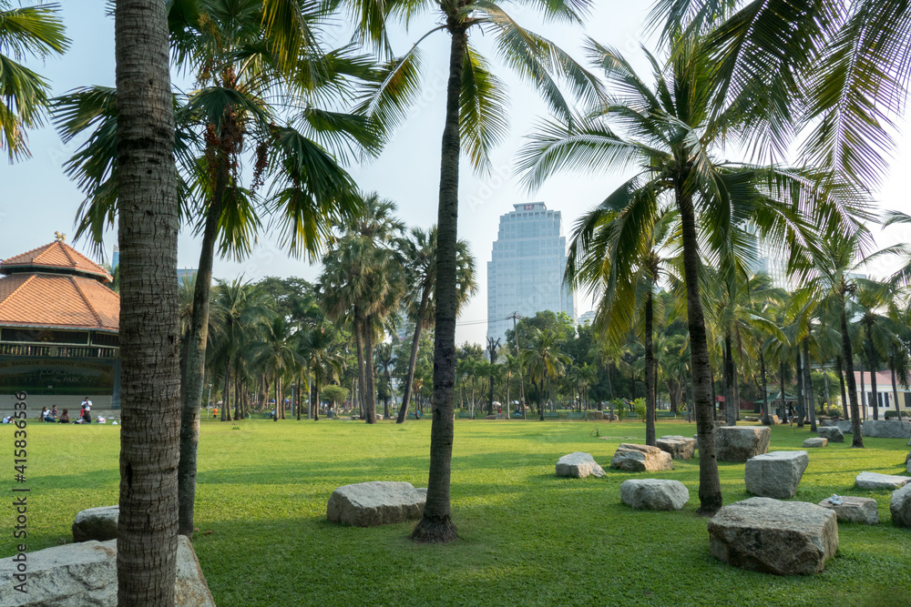 Lumpini Park, public park in central Bangkok, Thailand Lumpini Park, public park in central Bangkok, Thailand