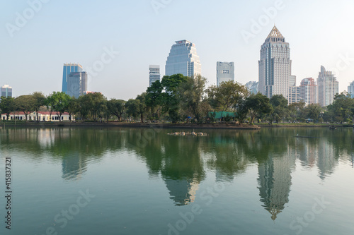 Lumpini Park, public park in central Bangkok, Thailand