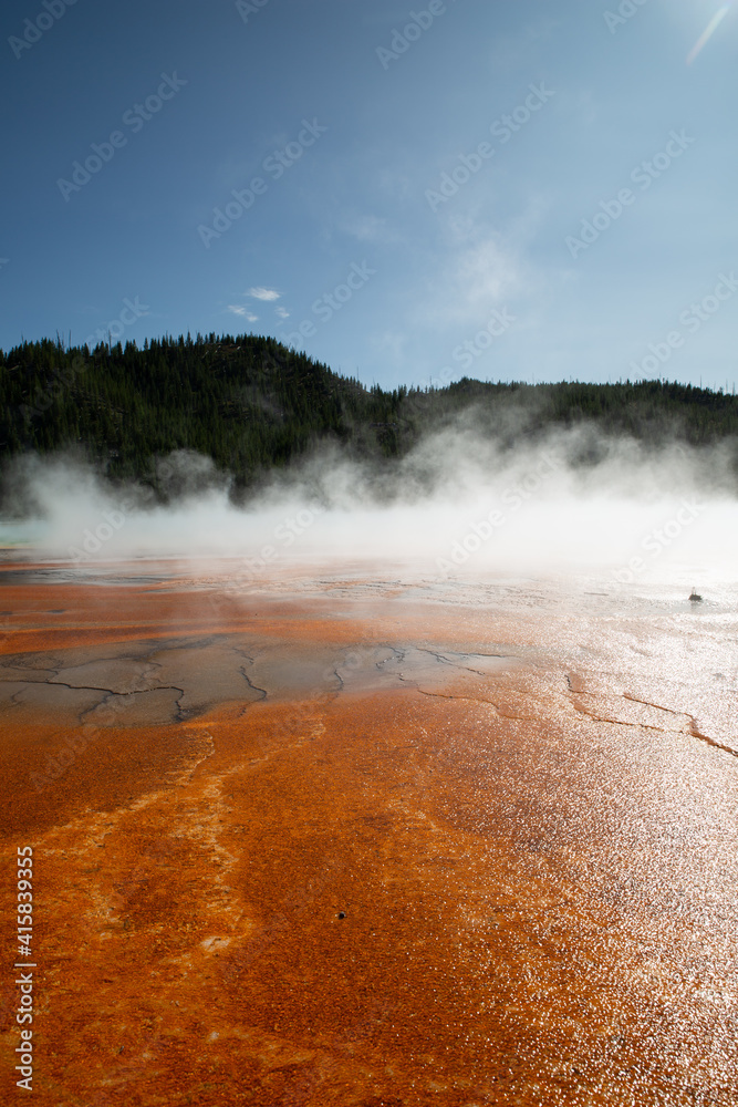 Hot Springs Yellowstone National Park Hot Springs Yellowstone National Park