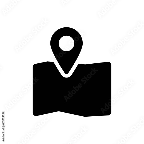 Direction pin icon