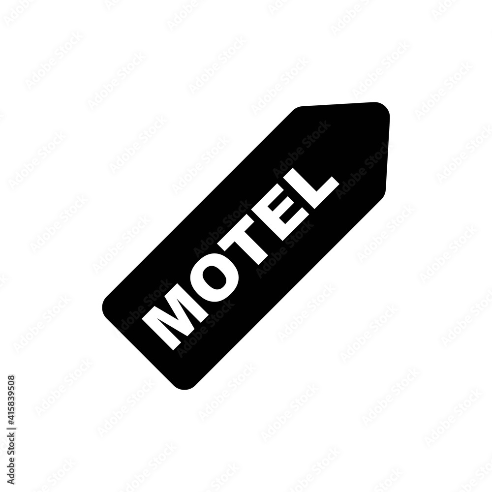 Accommodation motel icon