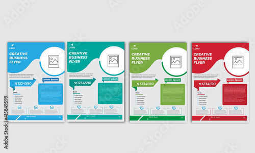 doctor, health, business, corporate flyer design template print ready for use with the illustrator file A4 size ready 