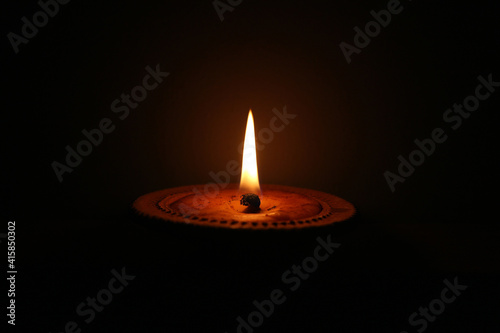 candle in the dark