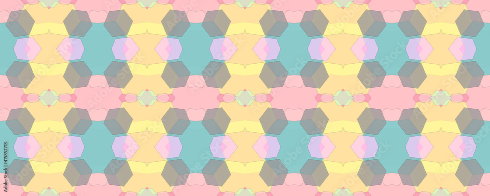 Watercolor Childish Tile. Aquarelle Repeat Watercolor Childish Tile. Aquarelle Repeat