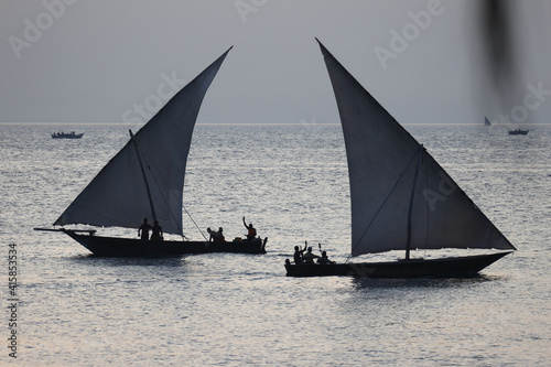 Dhow outside Stone Town